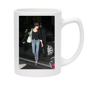 Teri Hatcher 14oz White Statesman Mug