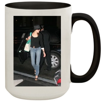 Teri Hatcher 15oz Colored Inner & Handle Mug