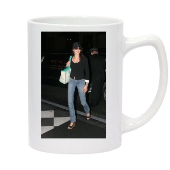 Teri Hatcher 14oz White Statesman Mug