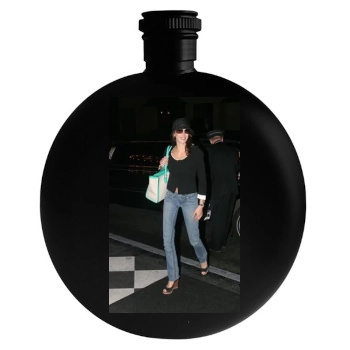 Teri Hatcher Round Flask