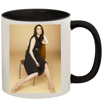 Teri Hatcher 11oz Colored Inner & Handle Mug