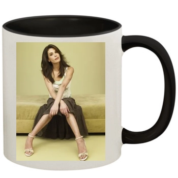 Teri Hatcher 11oz Colored Inner & Handle Mug