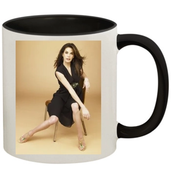 Teri Hatcher 11oz Colored Inner & Handle Mug