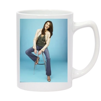 Teri Hatcher 14oz White Statesman Mug