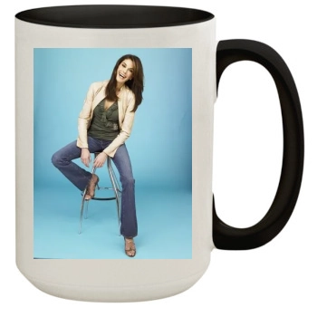 Teri Hatcher 15oz Colored Inner & Handle Mug