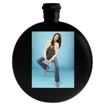 Teri Hatcher Round Flask