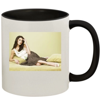 Teri Hatcher 11oz Colored Inner & Handle Mug