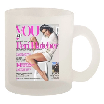 Teri Hatcher 10oz Frosted Mug