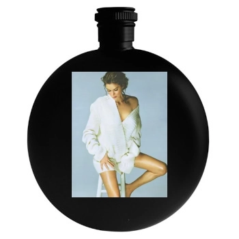 Teri Hatcher Round Flask