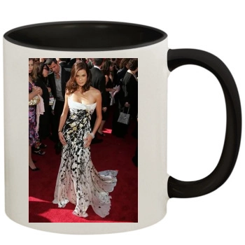 Teri Hatcher 11oz Colored Inner & Handle Mug