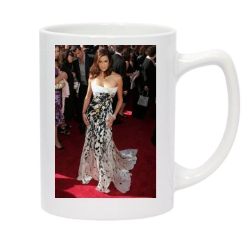 Teri Hatcher 14oz White Statesman Mug