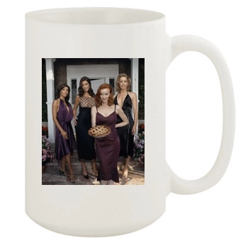 Teri Hatcher 15oz White Mug