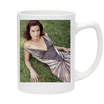 Teri Hatcher 14oz White Statesman Mug