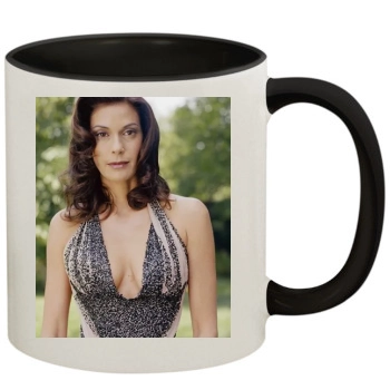 Teri Hatcher 11oz Colored Inner & Handle Mug