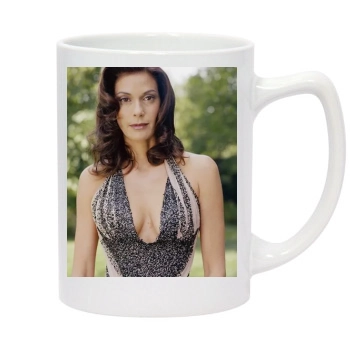 Teri Hatcher 14oz White Statesman Mug