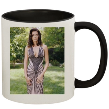 Teri Hatcher 11oz Colored Inner & Handle Mug