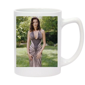 Teri Hatcher 14oz White Statesman Mug