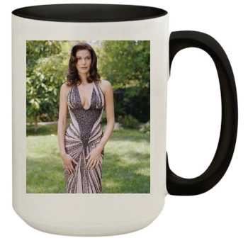 Teri Hatcher 15oz Colored Inner & Handle Mug