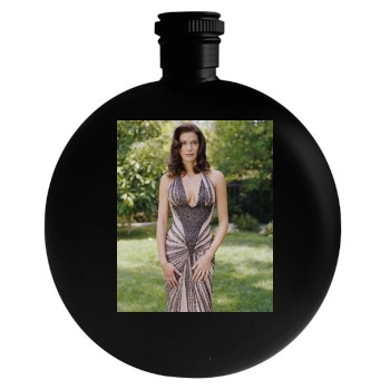 Teri Hatcher Round Flask