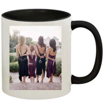 Teri Hatcher 11oz Colored Inner & Handle Mug