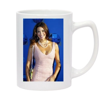 Teri Hatcher 14oz White Statesman Mug