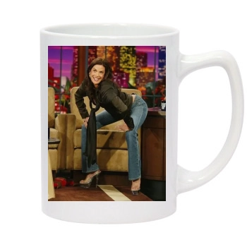 Teri Hatcher 14oz White Statesman Mug