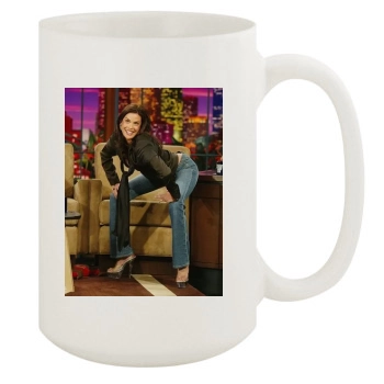 Teri Hatcher 15oz White Mug