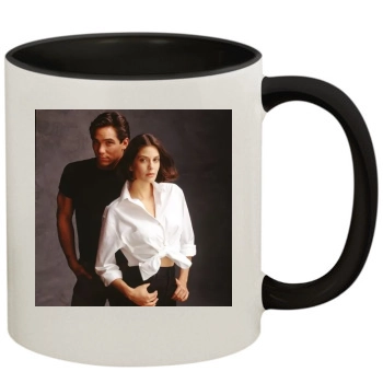 Teri Hatcher 11oz Colored Inner & Handle Mug