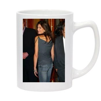 Teri Hatcher 14oz White Statesman Mug