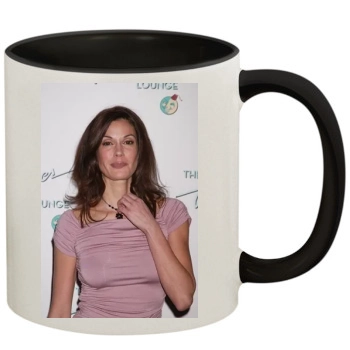 Teri Hatcher 11oz Colored Inner & Handle Mug