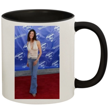 Teri Hatcher 11oz Colored Inner & Handle Mug