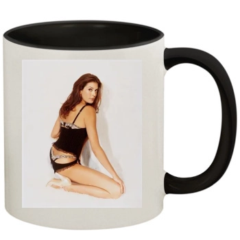 Teri Hatcher 11oz Colored Inner & Handle Mug