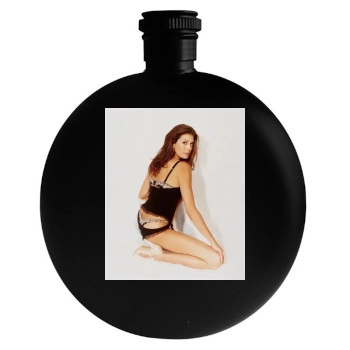 Teri Hatcher Round Flask