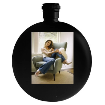 Teri Hatcher Round Flask