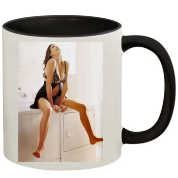 Teri Hatcher 11oz Colored Inner & Handle Mug