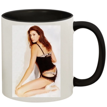 Teri Hatcher 11oz Colored Inner & Handle Mug