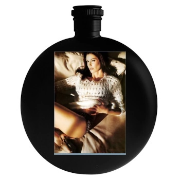 Teri Hatcher Round Flask