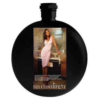 Teri Hatcher Round Flask