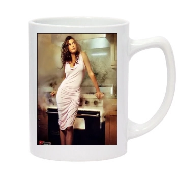 Teri Hatcher 14oz White Statesman Mug