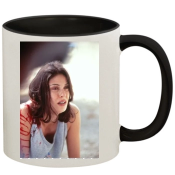 Teri Hatcher 11oz Colored Inner & Handle Mug