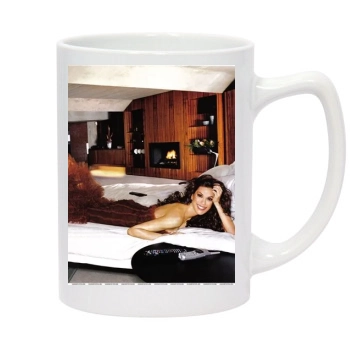 Teri Hatcher 14oz White Statesman Mug