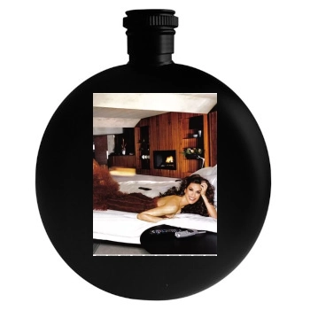 Teri Hatcher Round Flask