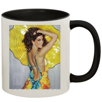 Teri Hatcher 11oz Colored Inner & Handle Mug