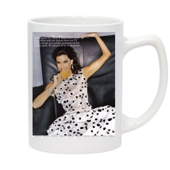 Teri Hatcher 14oz White Statesman Mug