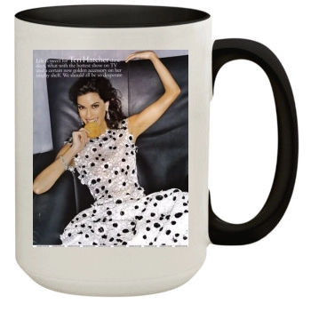 Teri Hatcher 15oz Colored Inner & Handle Mug