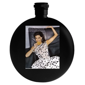 Teri Hatcher Round Flask