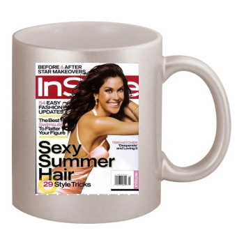 Teri Hatcher 11oz Metallic Silver Mug