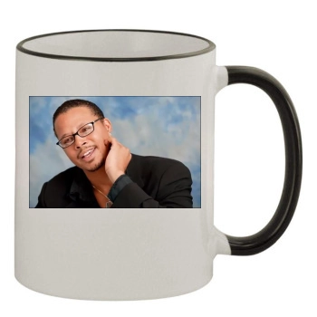 Terrence Howard 11oz Colored Rim & Handle Mug