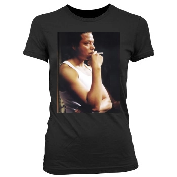 Terrence Howard Women's Junior Cut Crewneck T-Shirt