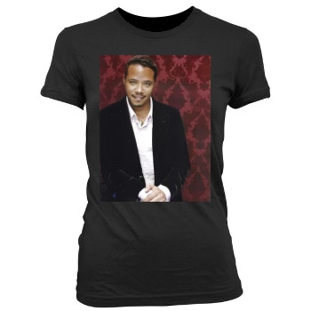 Terrence Howard Women's Junior Cut Crewneck T-Shirt